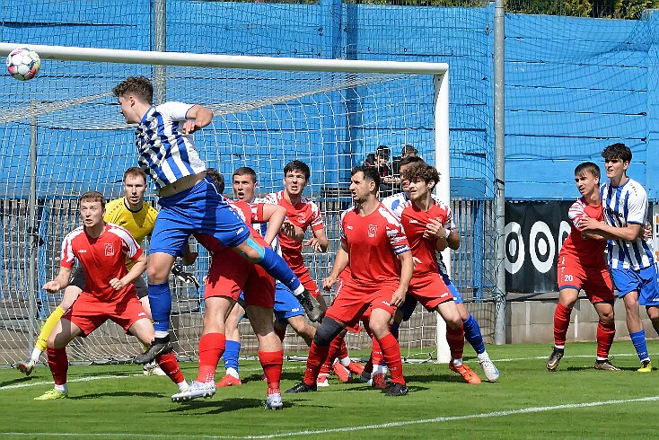 FK Náchod vs FK Jaroměř 3-0 5. česká fotbalová liga, ročník 2024/2025, 23. kolo