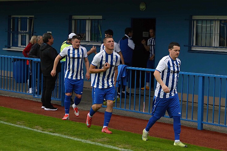 FK Náchod vs FC Spartak Rycnov nad Kněžnou 3-0 5. česká fotbalová liga, ročník 2024/2025, 25. kolo