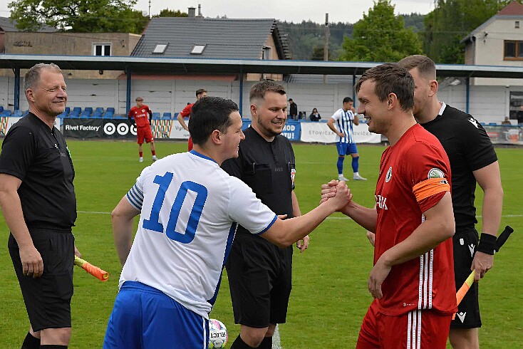 FK Náchod vs FC Spartak Rycnov nad Kněžnou 3-0 5. česká fotbalová liga, ročník 2024/2025, 25. kolo