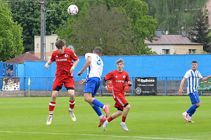 FK Náchod vs FC Spartak Rycnov nad Kněžnou 3-0 5. česká fotbalová liga, ročník 2024/2025, 25. kolo