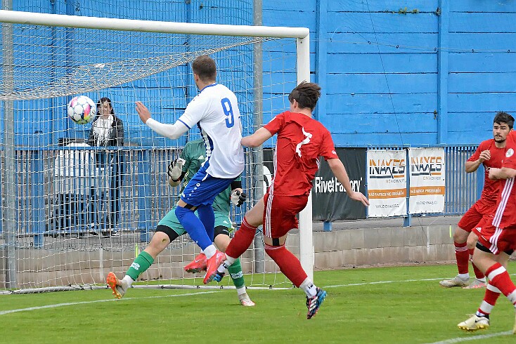 FK Náchod vs FC Spartak Rycnov nad Kněžnou 3-0 5. česká fotbalová liga, ročník 2024/2025, 25. kolo