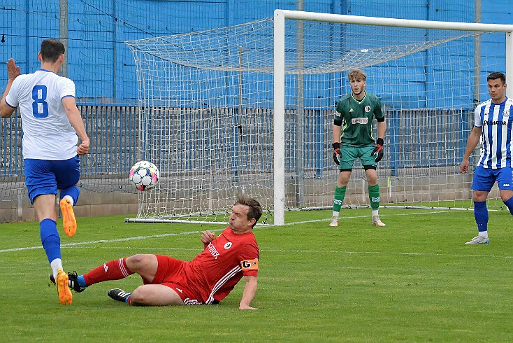 FK Náchod vs FC Spartak Rycnov nad Kněžnou 3-0 5. česká fotbalová liga, ročník 2024/2025, 25. kolo