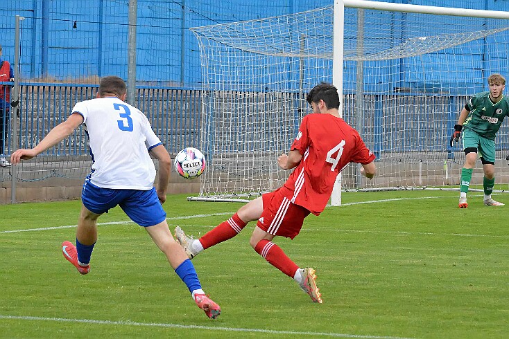 FK Náchod vs FC Spartak Rycnov nad Kněžnou 3-0 5. česká fotbalová liga, ročník 2024/2025, 25. kolo