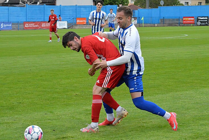 FK Náchod vs FC Spartak Rycnov nad Kněžnou 3-0 5. česká fotbalová liga, ročník 2024/2025, 25. kolo