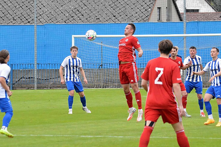 FK Náchod vs FC Spartak Rycnov nad Kněžnou 3-0 5. česká fotbalová liga, ročník 2024/2025, 25. kolo