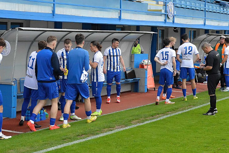 FK Náchod vs SK Libčany 2:1 5. česká fotbalová liga, ročník 2024/2025, 27. kolo