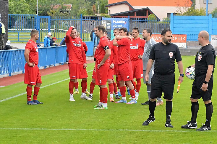 FK Náchod vs SK Libčany 2:1 5. česká fotbalová liga, ročník 2024/2025, 27. kolo