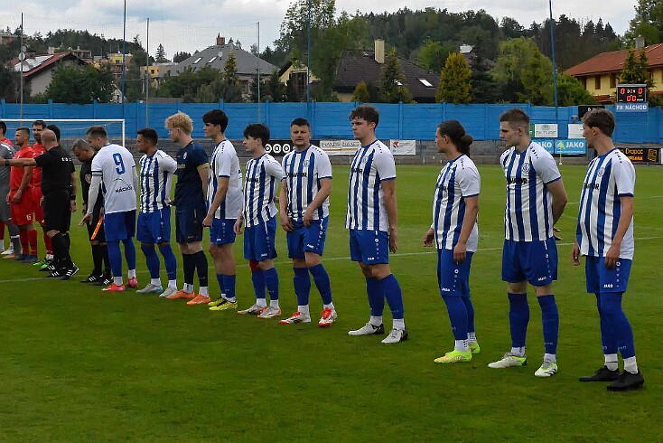 FK Náchod vs SK Libčany 2:1 5. česká fotbalová liga, ročník 2024/2025, 27. kolo