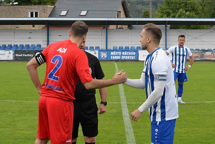 FK Náchod vs SK Libčany 2:1 5. česká fotbalová liga, ročník 2024/2025, 27. kolo