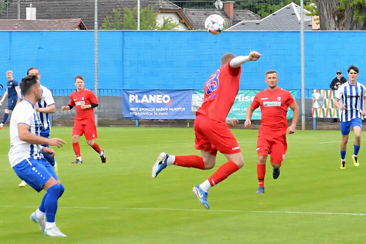 FK Náchod vs SK Libčany 2:1 5. česká fotbalová liga, ročník 2024/2025, 27. kolo