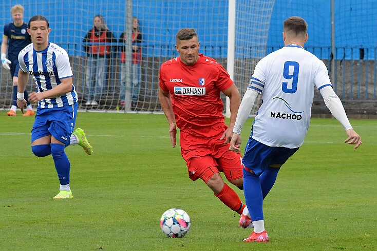 FK Náchod vs SK Libčany 2:1 5. česká fotbalová liga, ročník 2024/2025, 27. kolo