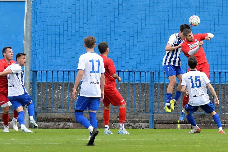 FK Náchod vs SK Libčany 2:1 5. česká fotbalová liga, ročník 2024/2025, 27. kolo