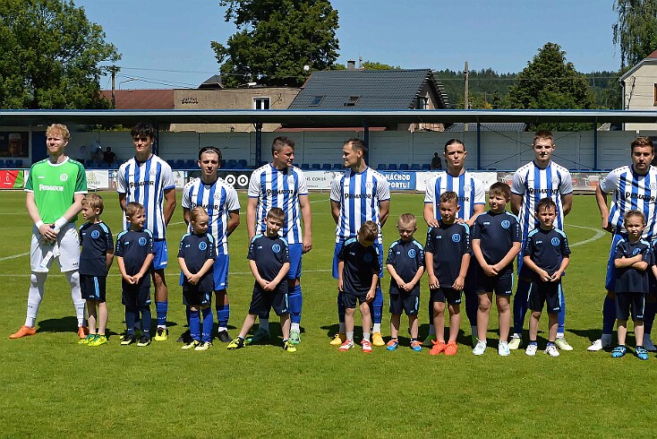 FK Náchod vs FK Chlumec nad Cidlinou B 0:3 5. česká fotbalová liga, ročník 2024/2025, 30. kolo