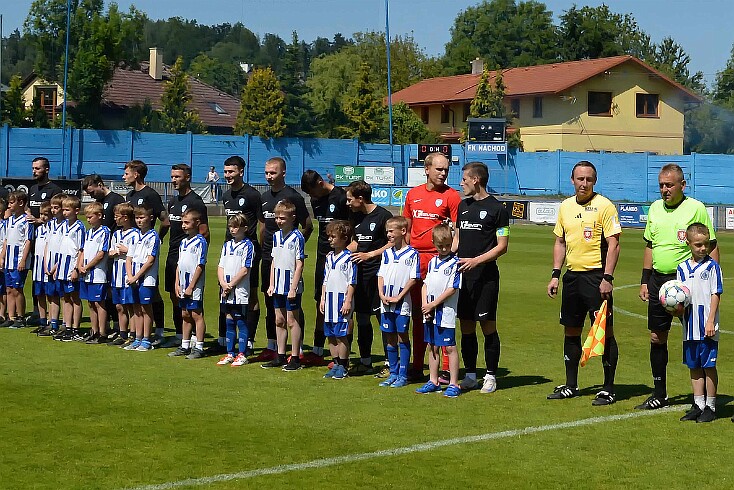 FK Náchod vs FK Chlumec nad Cidlinou B 0:3 5. česká fotbalová liga, ročník 2024/2025, 30. kolo