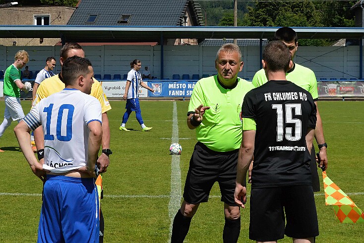 FK Náchod vs FK Chlumec nad Cidlinou B 0:3 5. česká fotbalová liga, ročník 2024/2025, 30. kolo