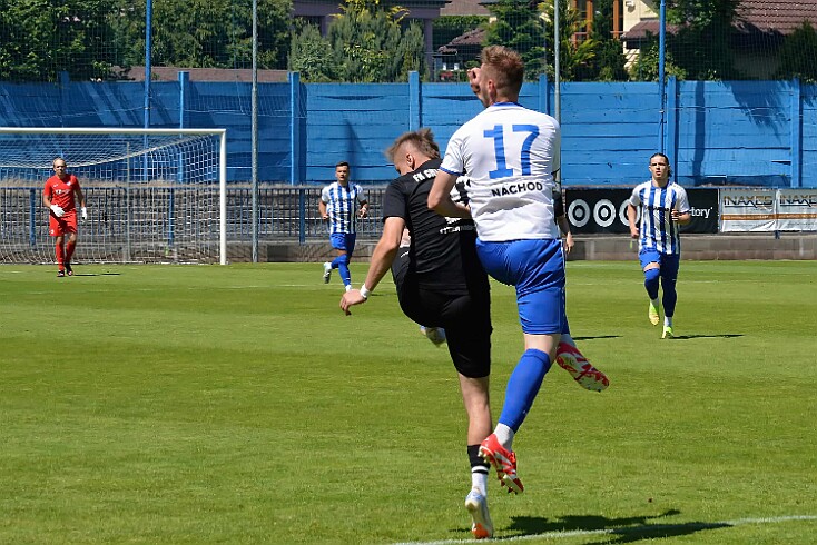 FK Náchod vs FK Chlumec nad Cidlinou B 0:3 5. česká fotbalová liga, ročník 2024/2025, 30. kolo