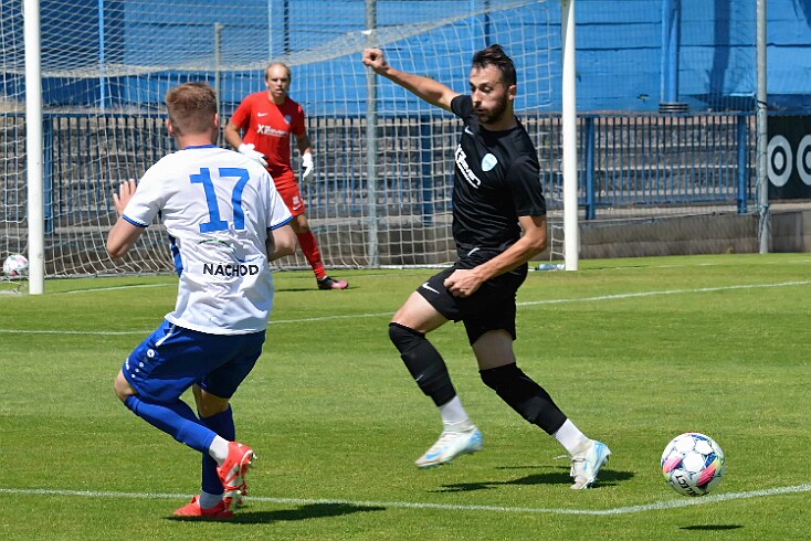 FK Náchod vs FK Chlumec nad Cidlinou B 0:3 5. česká fotbalová liga, ročník 2024/2025, 30. kolo
