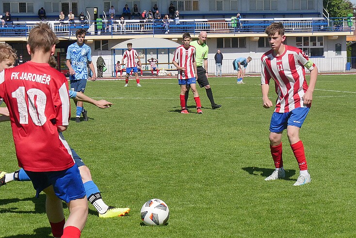 img004 KP U15 Dvur-BTremesna - FK Jaromer 20250511 foto Vaclav Mlejnek