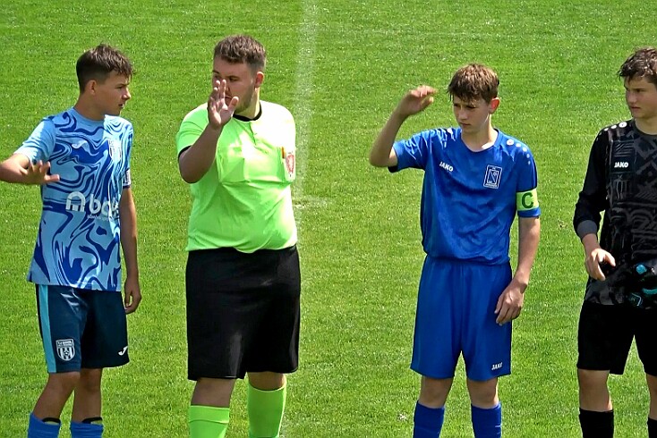 img001 KP U15 FKJ - Dvur-Tremesna 20250531 foto Vaclav Mlejnek