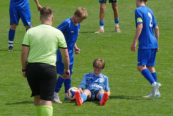 img002 KP U15 FKJ - Dvur-Tremesna 20250531 foto Vaclav Mlejnek