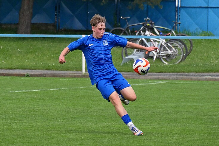 img004 KP U15 FKJ - Dvur-Tremesna 20250531 foto Vaclav Mlejnek