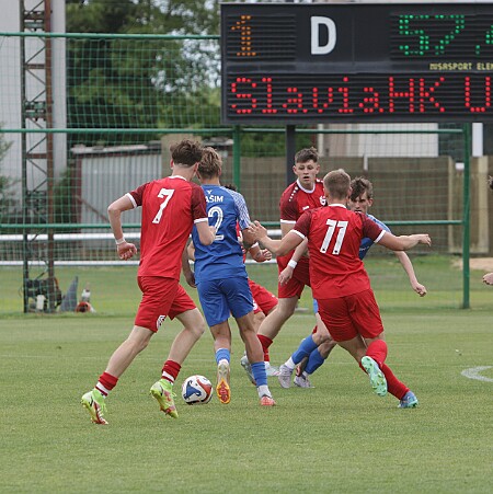 250517 - H.Králové Slavia - Vlašim - 3. liga dorostu U19 sk. C - ©ZH
