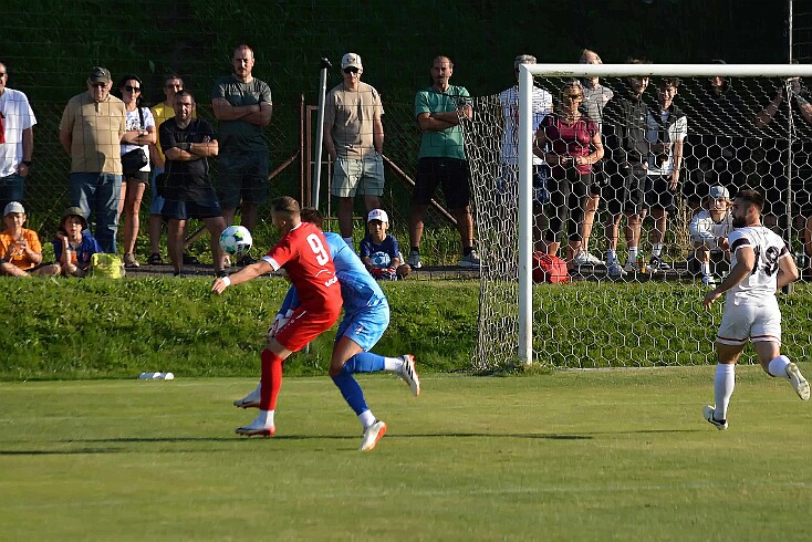 Spartak Police nad Metují vs FK Náchod 3-2 4. česká fotbalová liga, ročník 2025/2026, 2. kolo