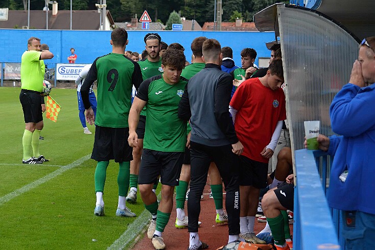 FK Náchod vs FK Horní Ředice 4. česká fotbalová liga, ročník 2025/2026, 3. kolo