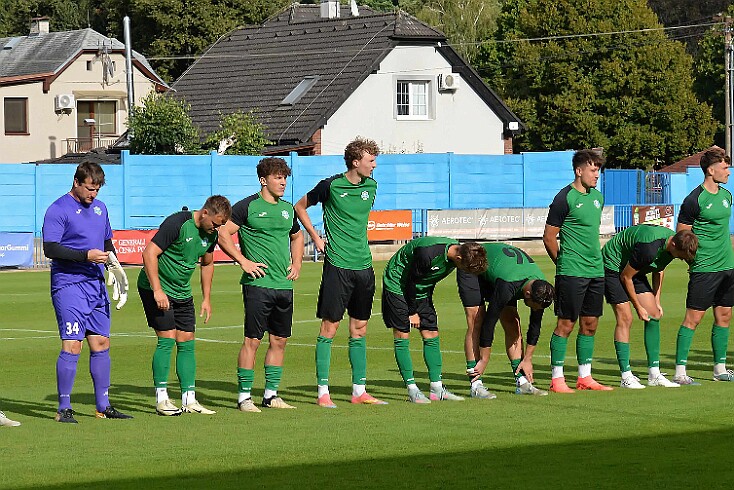 FK Náchod vs FK Horní Ředice 4. česká fotbalová liga, ročník 2025/2026, 3. kolo