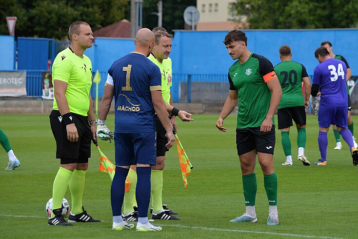FK Náchod vs FK Horní Ředice 4. česká fotbalová liga, ročník 2025/2026, 3. kolo
