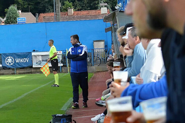 FK Náchod vs FK Horní Ředice 4. česká fotbalová liga, ročník 2025/2026, 3. kolo