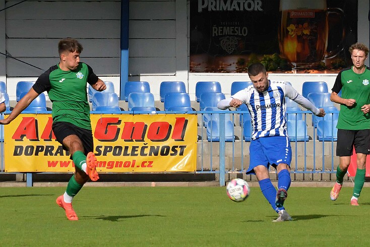 FK Náchod vs FK Horní Ředice 4. česká fotbalová liga, ročník 2025/2026, 3. kolo