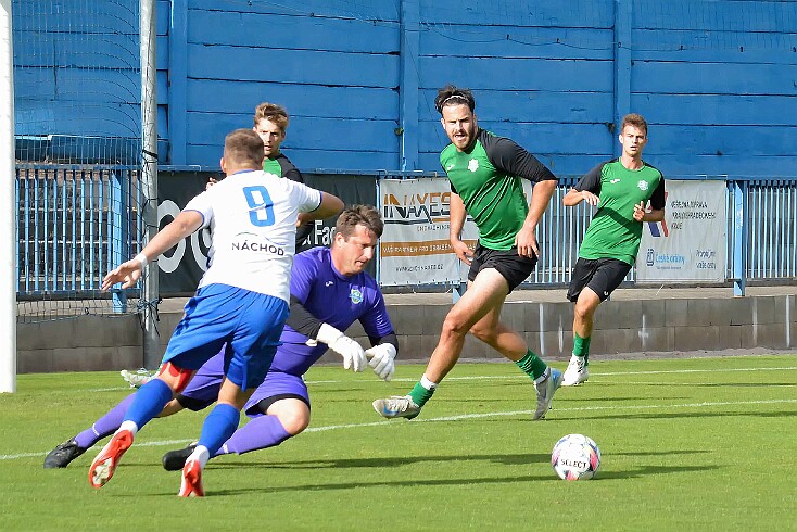 FK Náchod vs FK Horní Ředice 4. česká fotbalová liga, ročník 2025/2026, 3. kolo