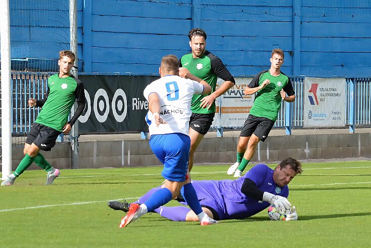 FK Náchod vs FK Horní Ředice 4. česká fotbalová liga, ročník 2025/2026, 3. kolo
