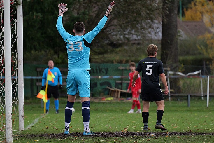 img013 5.liga FKJ - CKostelec 20251026 foto Vaclav Mlejnek