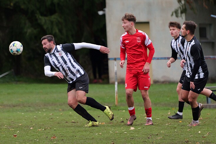 img018 5.liga FKJ - CKostelec 20251026 foto Vaclav Mlejnek