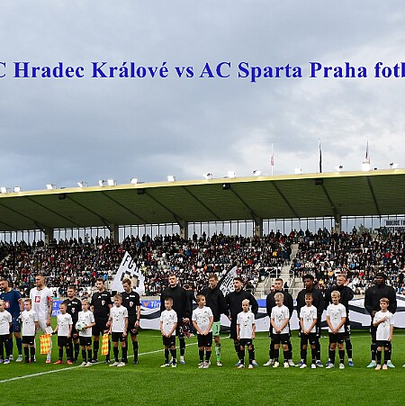 250914 - H.Králové FC - SPARTA Praha - Chance Liga - ©MV Markéta Vlachová jako fotoreportér na ligovém utkání Zápis o utkání © Markéta Vlachová