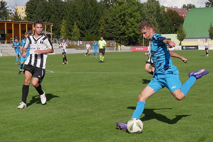 img010 MD U17 C.Kostelec - Jaromer 20250907 foto Vaclav Mlejnek
