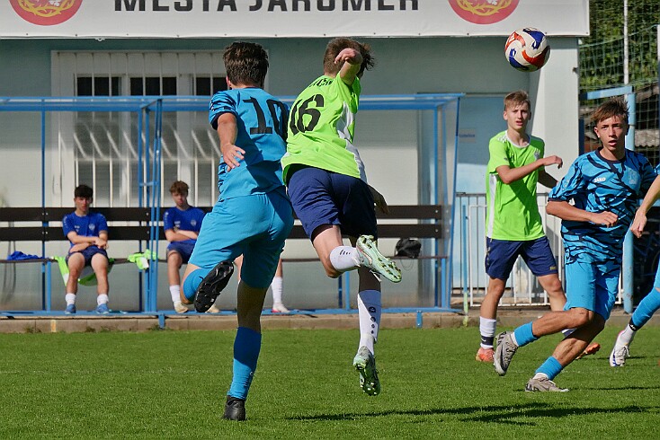 img005 KP U17 FK Jaromer - SK Jicin 20250920 foto Vaclav Mlejnek