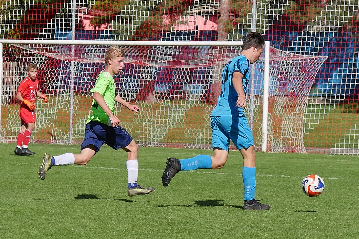 img006 KP U17 FK Jaromer - SK Jicin 20250920 foto Vaclav Mlejnek