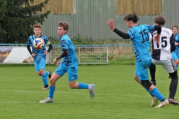 img011 MD U17 FK Jaromer - Police n. M. 20251004 foto Vaclav Mlejnek