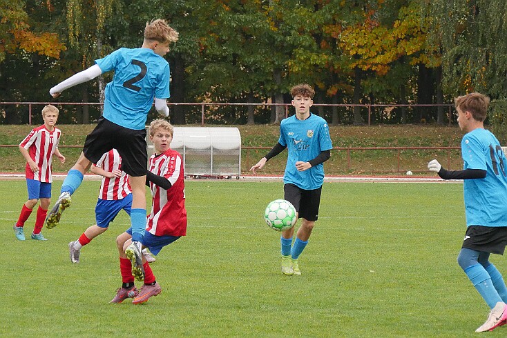 img008 KP U15 MFK N.Mesto n.M. - FK Jaromer 20251012 foto Vaclav Mlejnek