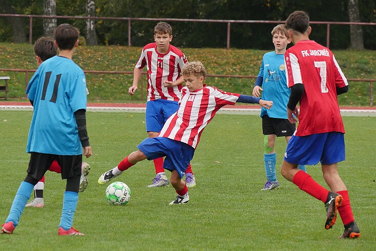 img011 KP U15 MFK N.Mesto n.M. - FK Jaromer 20251012 foto Vaclav Mlejnek