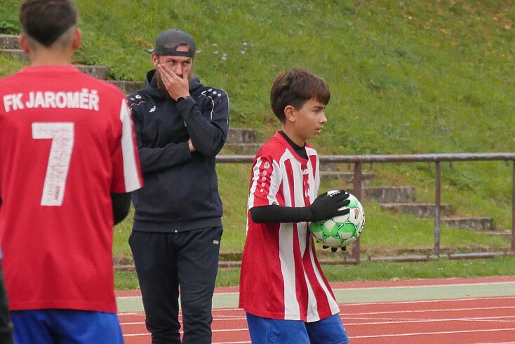 img013 KP U15 MFK N.Mesto n.M. - FK Jaromer 20251012 foto Vaclav Mlejnek