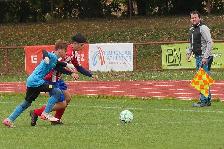 img019 KP U15 MFK N.Mesto n.M. - FK Jaromer 20251012 foto Vaclav Mlejnek