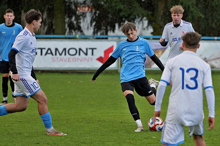 img009 U19 FKJ - Solnice 20251026 foto Vaclav Mlejnek