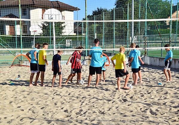 0810 - První skupina na písku 0810 - První skupina na písku