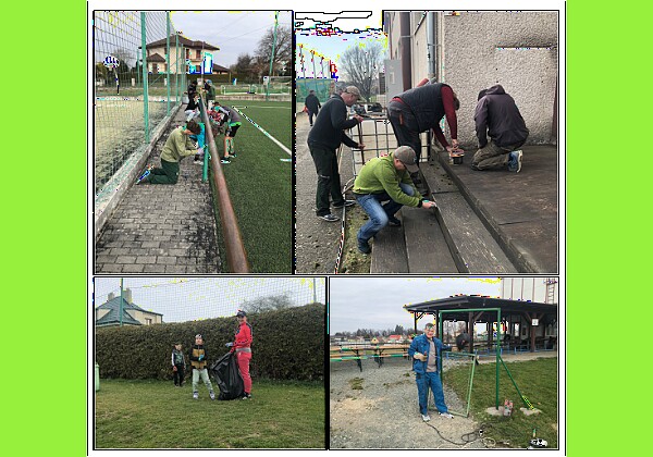 260403 - Rychnov - Veřejně prospěšná akce Spartaku a Sokola 260403 - Rychnov - Veřejně prospěšná akce Spartaku a Sokola Údržba a úklid kolem hřišť FC Spartaku a TJ Sokola Rychnov...