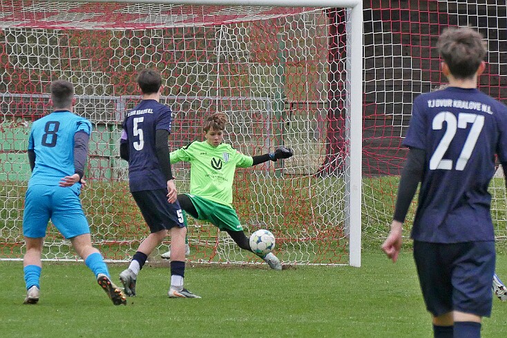 img001 U17 FKJ - Dvur-B.Tremesna 20260328 foto Vaclav Mlejnek null