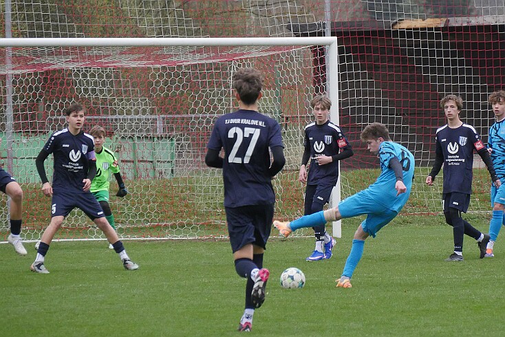 img002 U17 FKJ - Dvur-B.Tremesna 20260328 foto Vaclav Mlejnek null